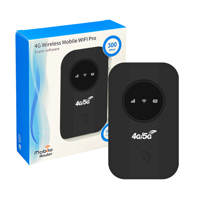 4G Wireless Router Sim Card Slot Portable Mobile 4G Router Modem for Home 2.4G Wi-Fi Supported Firewall QoS New for Outdoor Use
