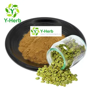 Weight Loss Plant Extract Powder Green Coffee Chlorogenic Acid 45% 50% Svetol/Green Coffee Bean Extract