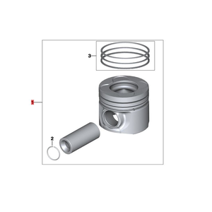 11217786998 7786998 11217786999 Piston Moteur de Voiture M57 D30 84mm 2.9L pour BMW E39 530d Touring Diesel - Product Image 1
