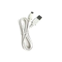 Support personnalisé Cordon de chargeur blanc Câble de chargeur de données micro USB PVC USB