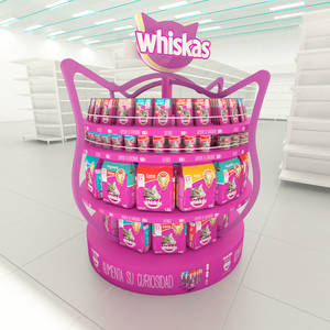 Espositori Personalizzati in Cartone Riciclato per Negozi di Animali Domestici, Design Professionale per Cibo per Cani e Gatti - Product Image 2