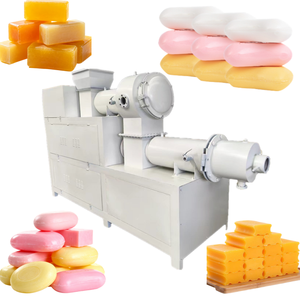 Multifunctional PLC Controlled Soap Cutting Making Machine <b>Engine</b> Motor 300/500kg/h Capacity CE/ISO 9001 Certified High Profit - Product Image 2