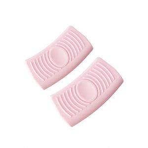 High Quality NonSlip Silicone <b>Pan</b> <b>Handle</b> Protector Reusable Heat-resistant Grip Cover Comfortable Safe Cooking Kitchen Sleeve - Product Image 4