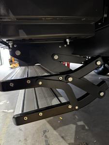 Escaleras de Entrada Plegables Manuales de Aleación de Aluminio para Autocaravanas, Camionetas, Remolques, Escalones Dobles con Capacidad de Carga de 220 kg - Product Image 5