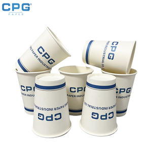 20oz Double Wall Paper <b>Cups</b> Certified <b>Custom</b> Design Disposable Paper <b>Cups</b> for Large Capacity Beverage Coffee Shop - Product Image 1