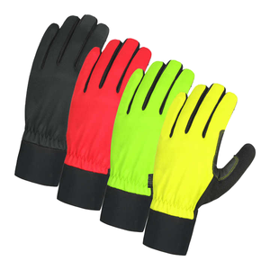 Guantes de Ciclismo de dedo completo personalizados SMX Guantes de carreras unisex con empuñaduras de cuero transpirable para gimnasio y deportes al aire libre - Product Image 5