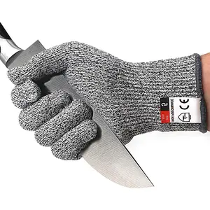 Grosir sarung tangan tahan potong untuk tiram memotong dapur pertukangan daging sarung tangan kerja aman kelas makanan