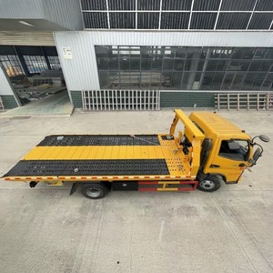 Camion de dépannage léger à plateau plat de 8 tonnes, 4x2, mini véhicule de récupération pour le sauvetage en cas d'accident automobile et l'assistance routière - Product Image 3