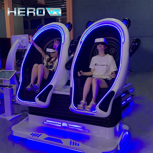 Chất lượng cao 2 chỗ công nghệ VR mô phỏng chuyến bay trong nhà thực tế ảo Trò chơi Arcade máy cho công viên chủ đề miễn phí - Product Image 3