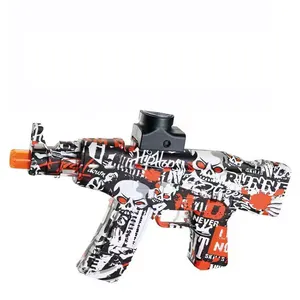 D014 vendita calda Outdoor MP9 M416 AK47 completamente automatico Splatter Ball Electric Gel Ball Gun Toy Water Bead Splat Gun per ragazzi kid