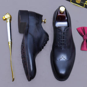 Zapatos Oxford de Piel Vacuna de Primera Calidad para 2025, Ideales para Vestimenta Casual de Boda, Ropa Formal de Negocios, Duraderos y Transpirables - Product Image 3