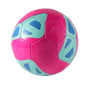 Máquina oficial personalizada costurada PVC tampa tamanho 5 bola de futebol impermeável