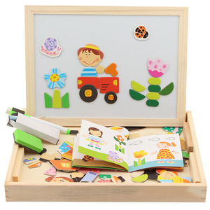 Çizim oyuncaklar Montesori eğitici oyuncaklar ahşap bulmaca çocuklar için oyunlar - Product Image 3