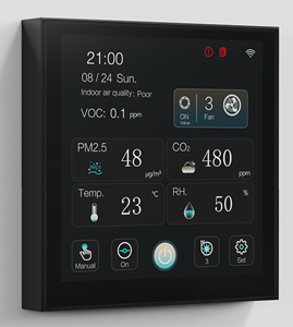 Controlador de ventilación de recuperación de calor de estilo de diseño industrial Unidad controlada mecánicamente para ventilación y recuperación - Product Image 4