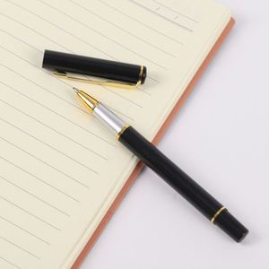 Best-Selling Luxury Metal Ballpoint <b>Pen</b> Custom Black Signature <b>Pen</b> with Corporate Advertising Logo 0.5mm Writing Width - Product Image 4