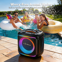 Sistema de PA Profesional de Estilo Moderno Prime Selection, Woofer de 6 Pulgadas, Audio BT 5.3, Conexión TWS, Sistema de Sonido para el Hogar, Portátil, para Exteriores, DJ
