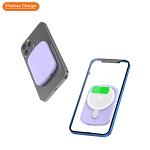 아이폰 13 프로 맥스 하이 퀄리티 클론 마그네틱 무선 10000mAh 전원 은행 팩에 대 한 하이 퀄리티 원래 로고 배터리 팩 - Product Image 4