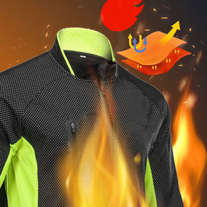 Vestes de <span class=keywords><strong>cyclisme</strong></span> d'hiver pour hommes pantalons de vélo par temps <span class=keywords><strong>froid</strong></span> vêtements de moto coupe-vent thermiques ensemble de maillots de vélo de montagne - Product Image 3
