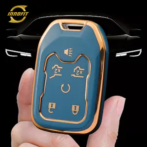 Innofit CEB2 Proveedor TPU Protect Car Key Cover para Chevrolet Kovoz Chuangku Malibu Sai Camaro Trailblazer Auto Llave Protection