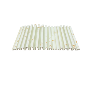 Premium Waterproof <b>PS</b> Fluted Wall Panels Modern Interior Decorative Wall Cladding for Hotels Offices Restaurants and Showrooms - Product Image 2