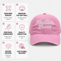 Casquette de baseball Dad Hat en coton, style vintage, délavée et vieillie, avec logo personnalisé, broderie de lettres à pois, motif nœud et losanges, pour usage professionnel et décontracté, vente en gros