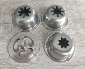 4/6 pièces <span class=keywords><strong>espagnol</strong></span> Churro Maker saucisse Stuffer pièces de fixation moules en acier inoxydable pièces de rechange pour Churro Machine - Product Image 6