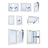 HONOR, la mejor calidad, ventanas de pvc, diseños de parrilla, ventana de vidrio doble, ventanas correderas de diseño simple moderno