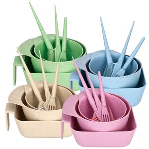 6pcs <b>Hair</b> <b>Dye</b> Kit Salon Coloring Tools Set Tint <b>Bowl</b> Agitator <b>Brush</b> Comb Case for Home DIY - Product Image 5