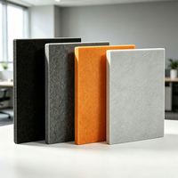 Panneau mural acoustique en fibre de polyester 1220x2440mm, épaisseur absorbant le son, pour utilisation en home cinéma et en salle de théâtre