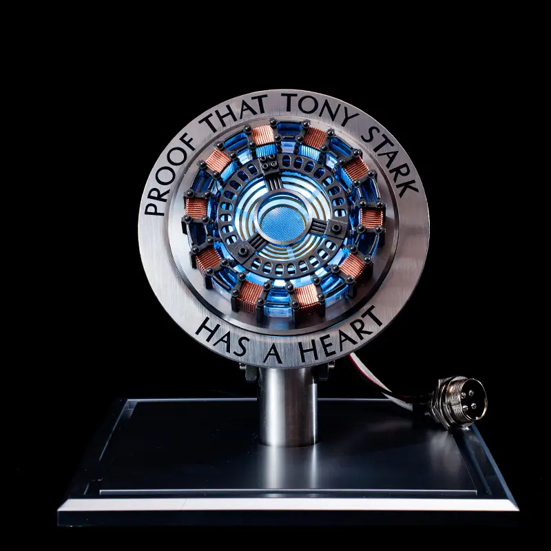 1/1 Marvel Scale Iron Man MK1 Arc Reactor Heart Model With LED Light