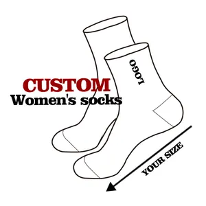 Vert Horizon personnalisé femmes dame Style matériel fil couleur taille motif chaussettes de sport chaussettes décontractées