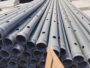 Tubería Perforada de <span class=keywords><strong>PVC</strong></span> <span class=keywords><strong>para</strong></span> Pozos de Agua - Product Image 2