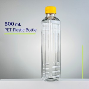 Xuanlong Professionele Levering Food Grade Pet 500Ml 16 Oz Vierkante Herbruikbare Flip Cap Deksel Zonnebloemzaad Oliefles - Product Image 2