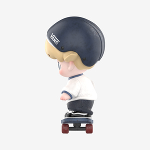 Figura Coleccionable Auténtica POP MART DIMOO WORLD X <span class=keywords><strong>VANS</strong></span> Ride the Dream, Juguete Artístico de Skateboard Boy, Regalo, Adorno de Escritorio - Product Image 4