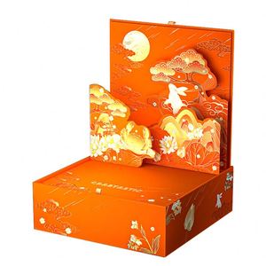 Caja de Regalo Rígida de Alta Gama para Joyería, con Papel Especial y Acabado en Bronce, para Empaque de Maquillaje y Cuidado de la Piel - Product Image 5
