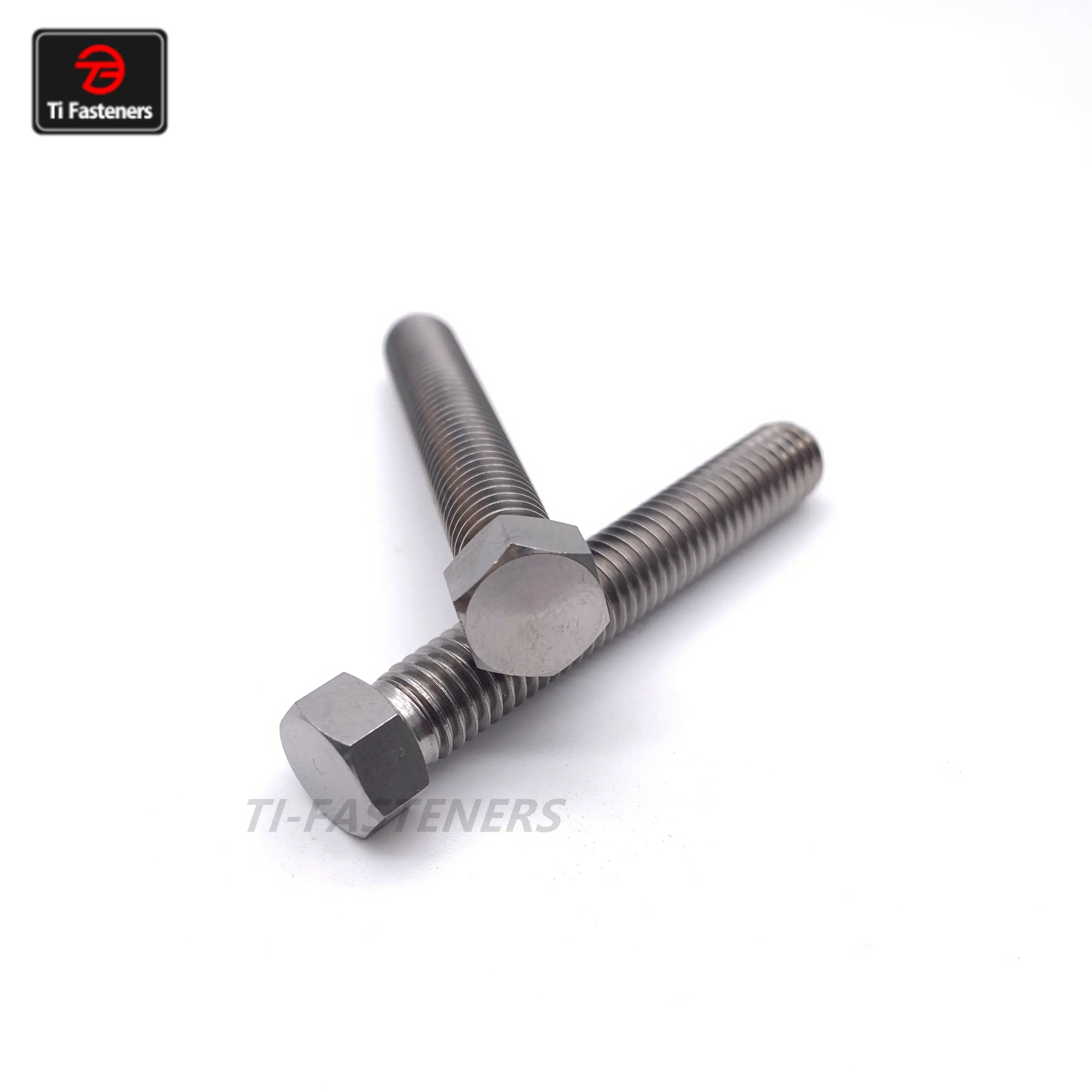 7/16"-20 com 9/16" Parafuso ajustador de porca sextavada Titanium para fechos de braço de torção