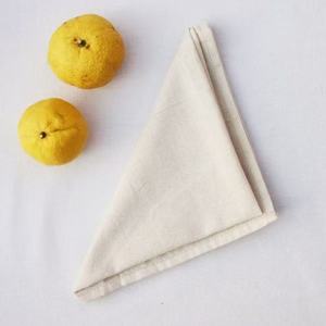 Hoogwaardige 100% vlaslinnen wegwerp moderne vierkante servetten voor thuis, voor de dinertafel, met op maat gemaakte zoom. - Product Image 2