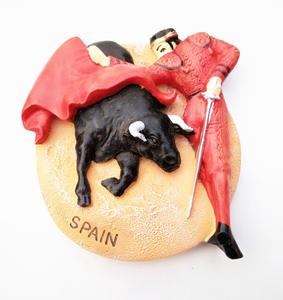 Yijia World Tourism Pegatinas conmemorativas para refrigerador, Tauromaquia española, ESPAÑA Pegatinas magnéticas <span class=keywords><strong>de</strong></span> resina tridimensionales, - Product Image 6