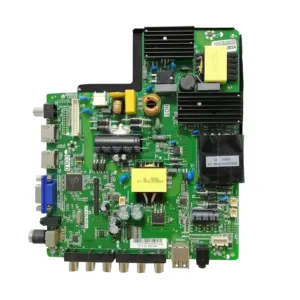 With power inside spare parts big size 42"-65" universal lcd led tv motherboard for Most tv brand