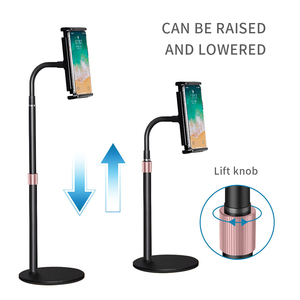 Multifunción 360 ° Soporte de Escritorio para Teléfono, Ajustable y Telescópico, para Transmisión en <span class=keywords><strong>Vivo</strong></span> y Estudio, Soporte Estable para iPad 12.9 - Product Image 2