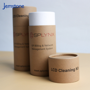 Conteneur cylindrique en kraft biodégradable de qualité alimentaire pour café en grains, kit de nettoyage pour comprimés de lavage, tubes en carton personnalisés - Product Image 3