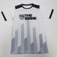 Seragam Jersey Sepak Bola Kustom Pria Wanita Remaja Tim Sepak Bola Pakaian Olahraga Profesional Bernapas Menyerap Keringat Latihan Pertandingan