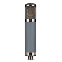 Microphone de Studio Condensateur XLR Professionnel à Grand Diaphragme pour Enregistrement, Polaire Cardioïde en Métal et Plastique pour Streaming en Direct et Voix