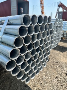 Ống thép mạ kẽm cho xây dựng Ống thép nhúng nóng 48.6mm với ống thép hàn stk400 stk490 stk500 stk540 - Product Image 5