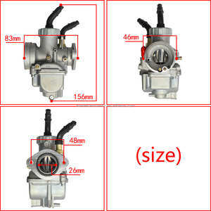 คาร์บูเรเตอร์แปลน Pe24 24มม. สำหรับ Keihin Honda NSR Dash Ls125 nova <span class=keywords><strong>125</strong></span> Hong 24 50-125cc - Product Image 6