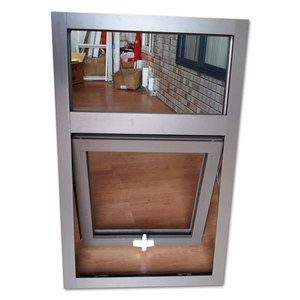 Fenêtres à battants en <span class=keywords><strong>PVC</strong></span>/UPVC, profilés en <span class=keywords><strong>PVC</strong></span> de Chine, profilés en vinyle <span class=keywords><strong>blanc</strong></span>, fenêtre à bascule et à rotation avec <span class=keywords><strong>double</strong></span> <span class=keywords><strong>vitrage</strong></span> à vendre - Product Image 6