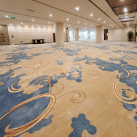 Modernes Design Luxuriöser Kommerzieller Bankettsaal Hotel-Bodenbelag Teppich Neues Design Fleckresistenter Axminster-Teppich für 5-Sterne-Hotels