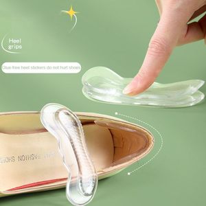 Protector de Talón de Gel de Silicona para Tacones Altos, Adhesivo Antidesgaste, Alivio del Dolor de Pies, Plantillas para Zapatos - Product Image 5