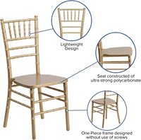 Nouveaux produits : Chaises Chiavari empilables en plastique doré pour la location, événements hôteliers, banquets et mariages à Dubaï, vente en gros