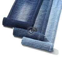 Oblique Case Bleu 80% Coton Jacquard Denim Tissu pour Jeans 10.5 Oz Haute Qualité Denim Tissu En Gros